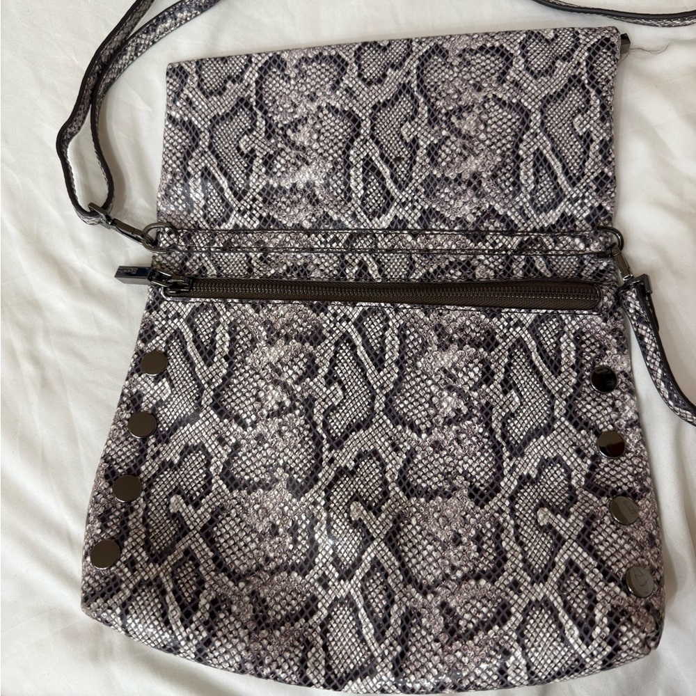 Hammitt lg VIP Snake Print Crossbody Bag